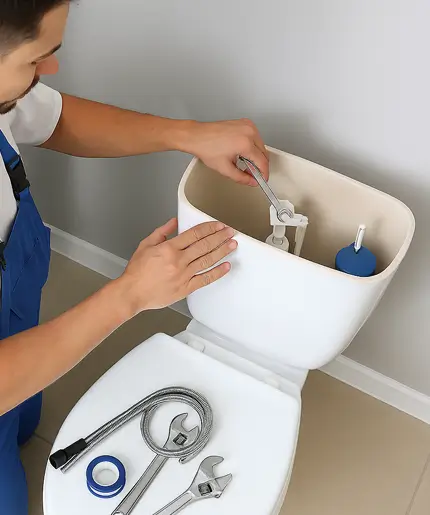 Toilet repair & replacement Irving TX - emergency toilet services